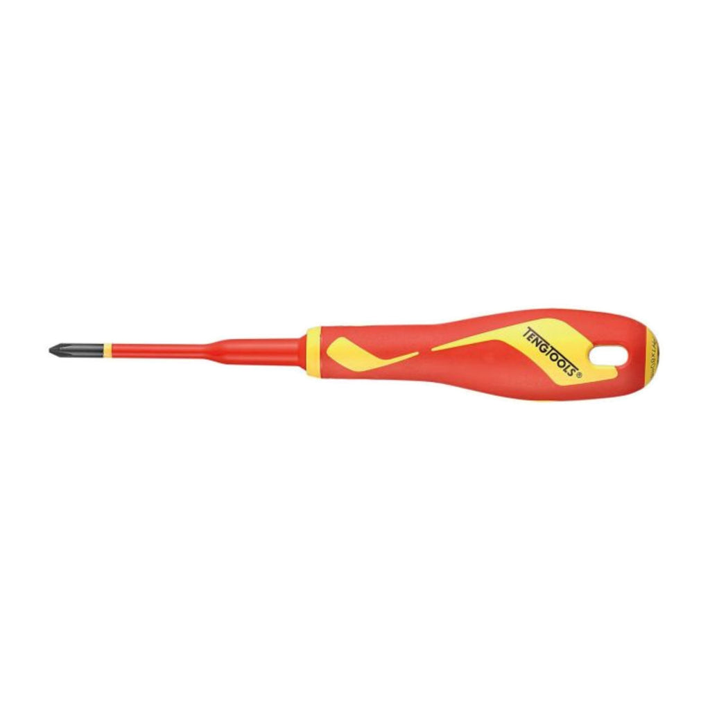 Teng Tools MDV742N PH1 Slim Phillips Insulated Screwdriver on a white background