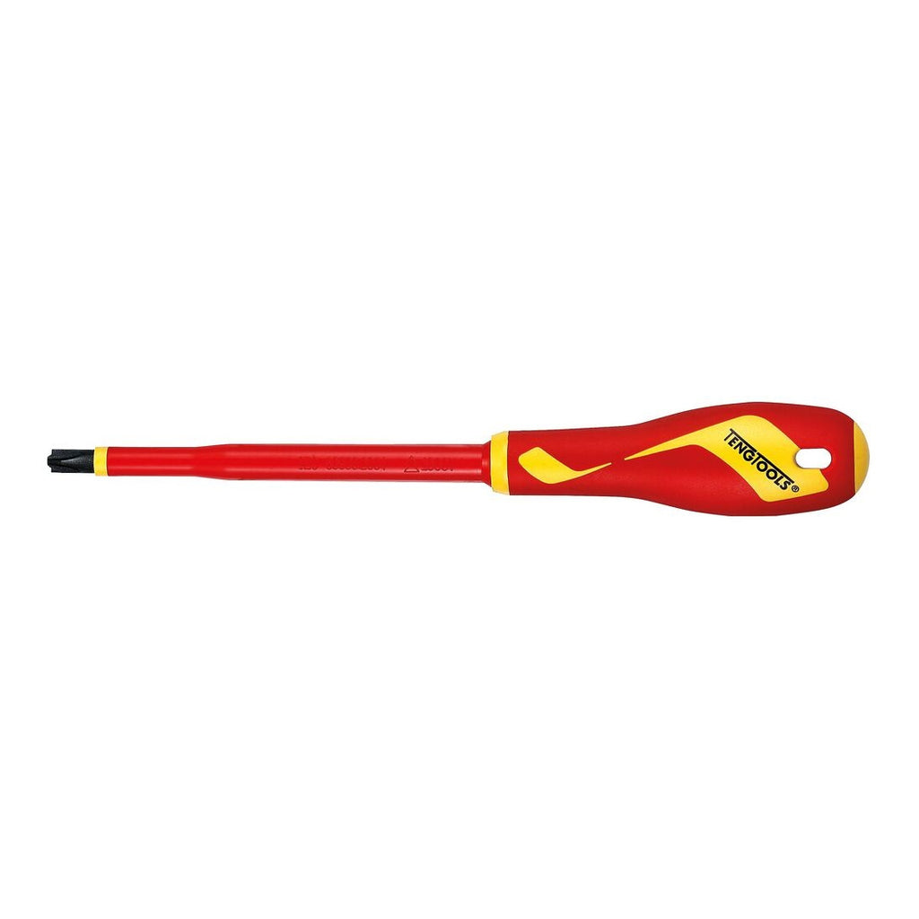 Teng Tools MDV864NF 100 mm Plus Minus Insulated Screwdriver on a white background
