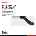 Teng Tools MPSL01 Torque Multiplier Support Leg MP1400, fits on to the torque multiplier head or can be used as a support