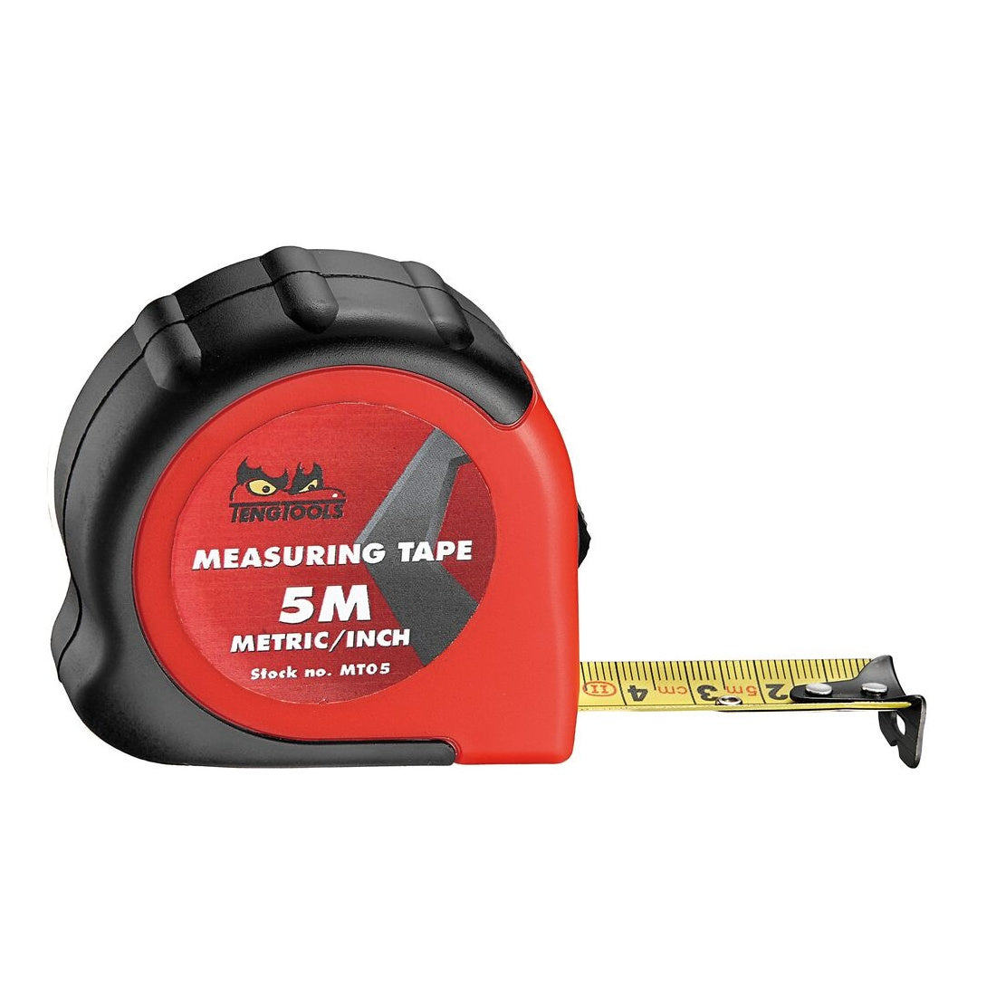 Teng Tools MT03 3 m (9.8 ft) Tape Measure, Metric and Inch on a white background