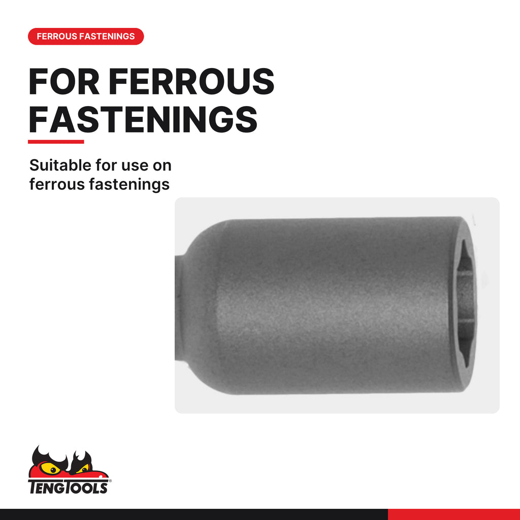 Teng Tools NS45508M 8 mm Nut Setter, suitable for use on ferrous fastenings