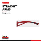 Teng Tools P-SG01 Sport Sunglasses With Red Frame and Grey Smoke Lens, straight arms