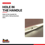 Teng Tools PGW1719 Ratcheting Construction Wrench, hole in the handle for use with a fall protection wire