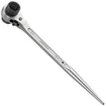 Teng Tools PGW1922 ratcheting construction wrench 19 x 22 mm on a white background