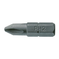 Teng Tools PH2500310 1/4 Inch Phillips Screwdriver Bits on a white background