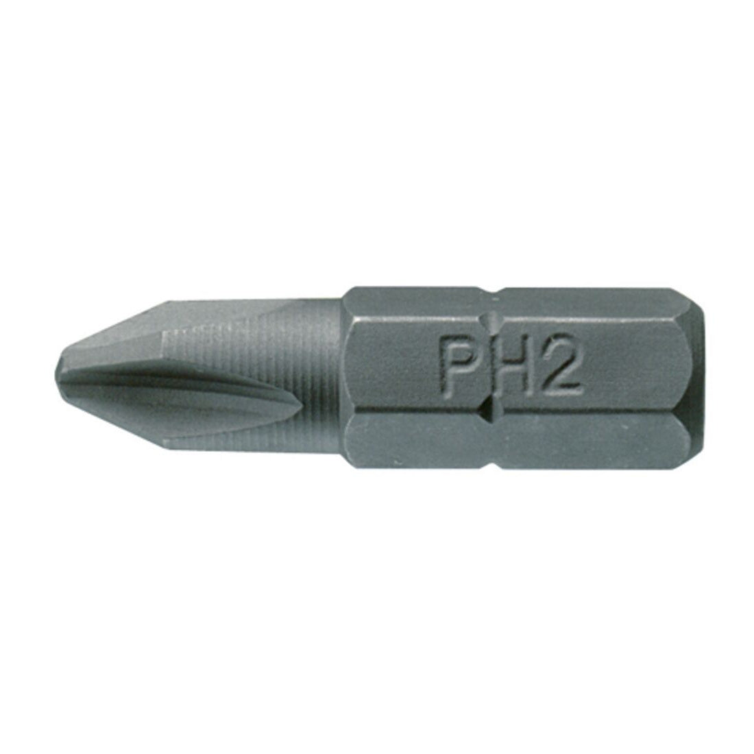 Teng Tools PH2500310 1/4 Inch Phillips Screwdriver Bits on a white background