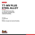 Teng Tools PHF0365 Double Ended Screwdriver Blade, TT-MV PLUS steel alloy for greater strength and material flexibility