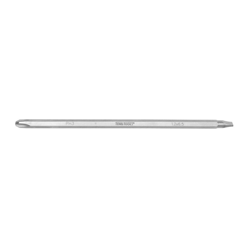 Teng Tools PHF0365 Double Ended Screwdriver Blade on a white background