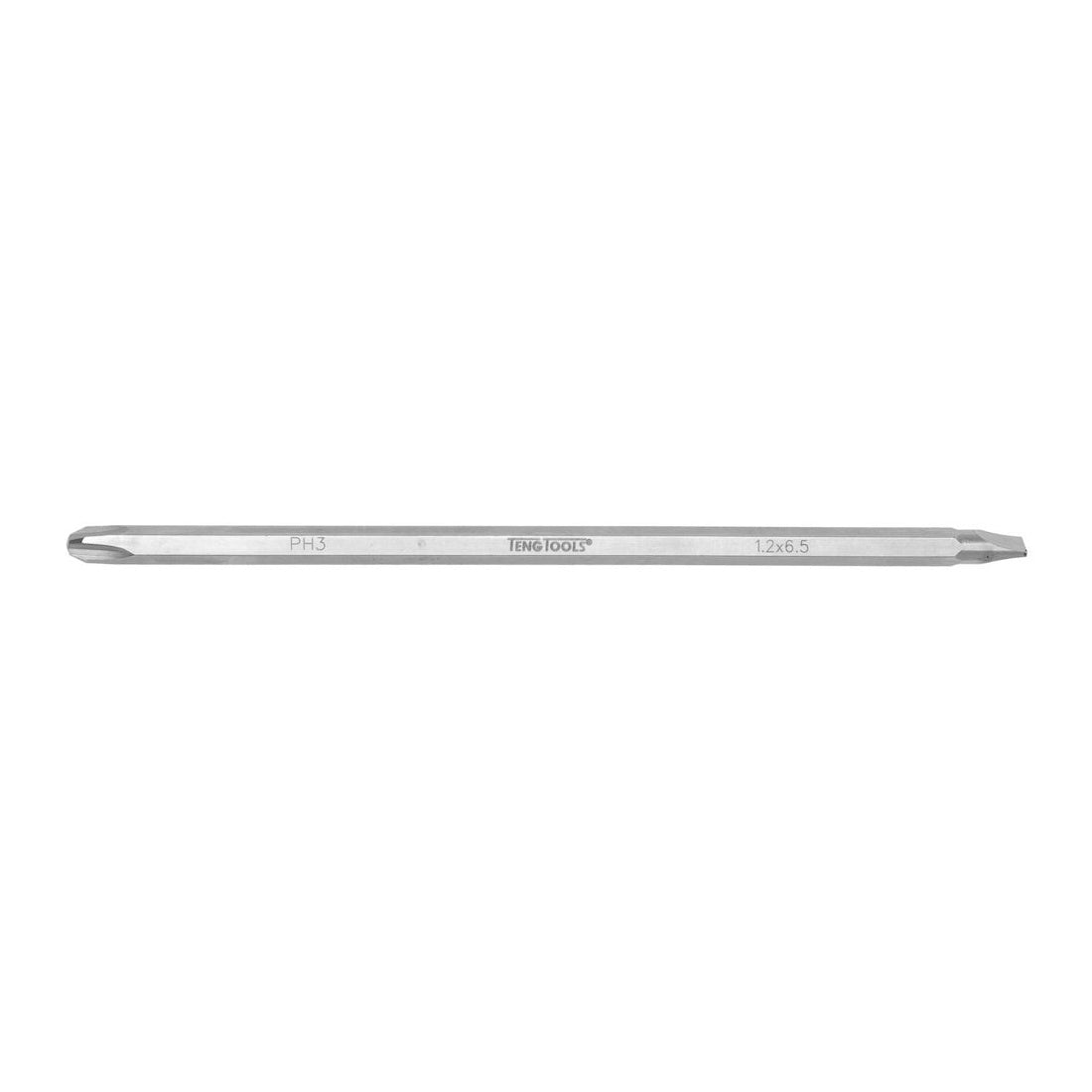 Teng Tools PHF0365 Double Ended Screwdriver Blade on a white background
