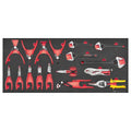 Teng Tools Plier Set FOAM6X6 17 Pieces