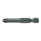 Teng Tools PZ5000203 1/4 Inch Pozidriv PZ2 Screwdriver Bit 50 mm Long on a white background