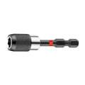 Teng Tools QCI14 1/4 Inch Hex Drive Quick Chuck Impact Bit Holder on a white background