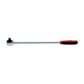 Teng Tools long arm ratchet, 1/4, 3/8 or 1/2 in drive on a white background