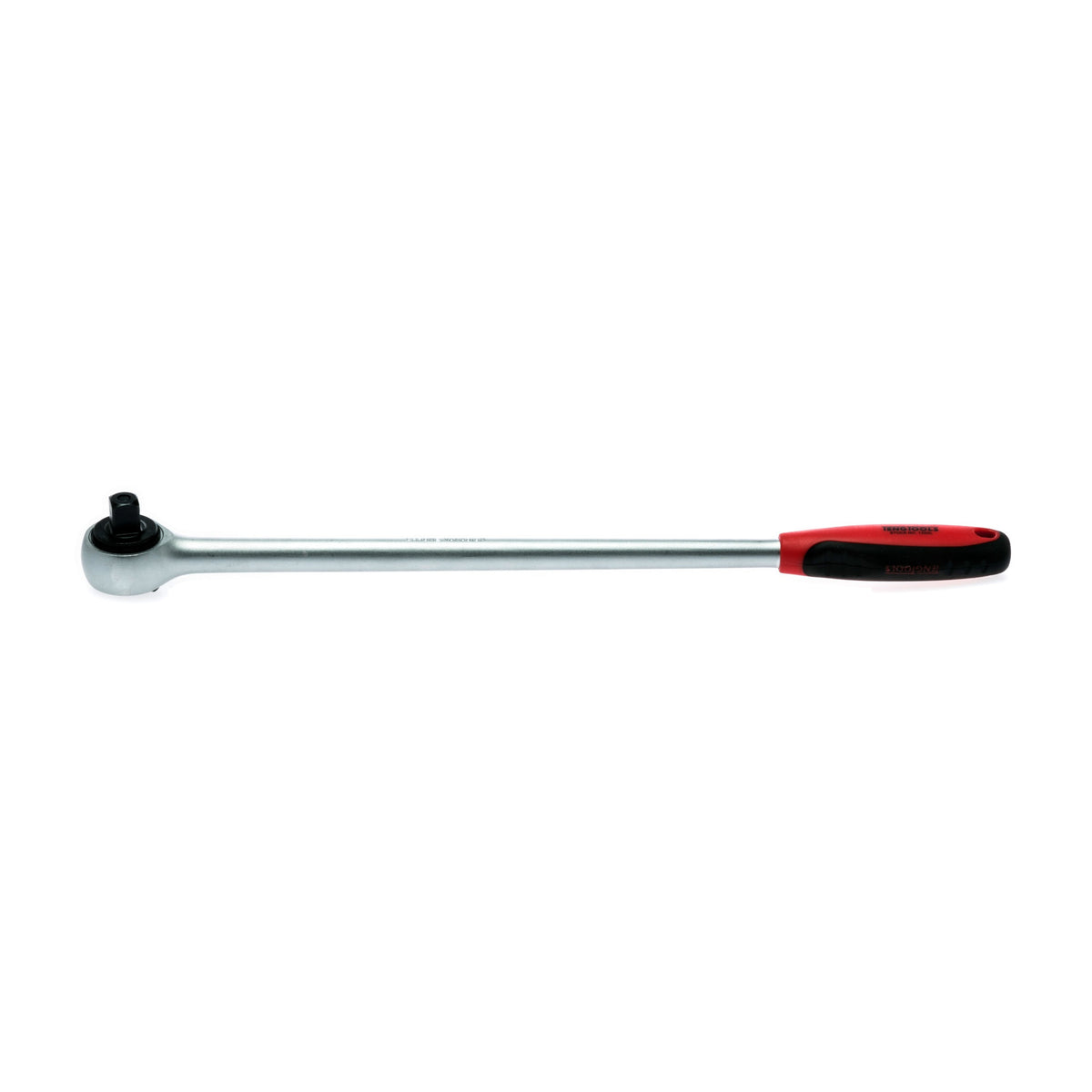 Teng Tools long arm ratchet, 1/4, 3/8 or 1/2 in drive on a white background