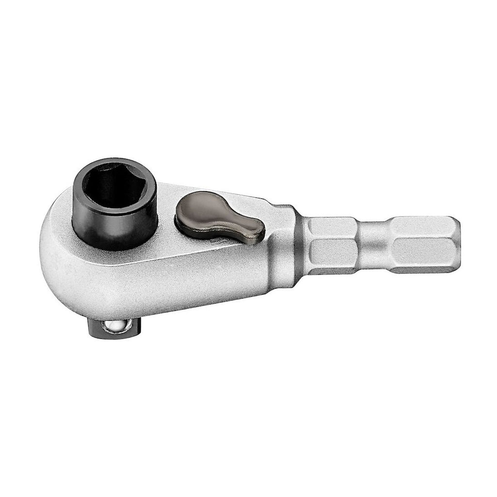 Teng Tools RHA14 1/4 Inch Ratchet Head With Hex and Square Drive on a white background