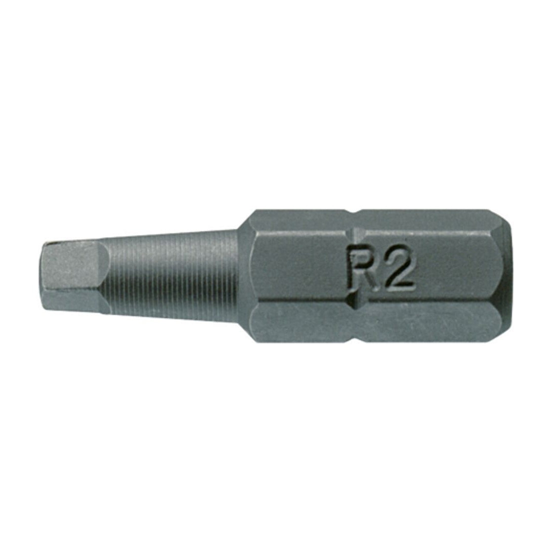 Teng Tools ROB2500103 1/4 Inch Robertson Square Drive Screwdriver Bits on a white background