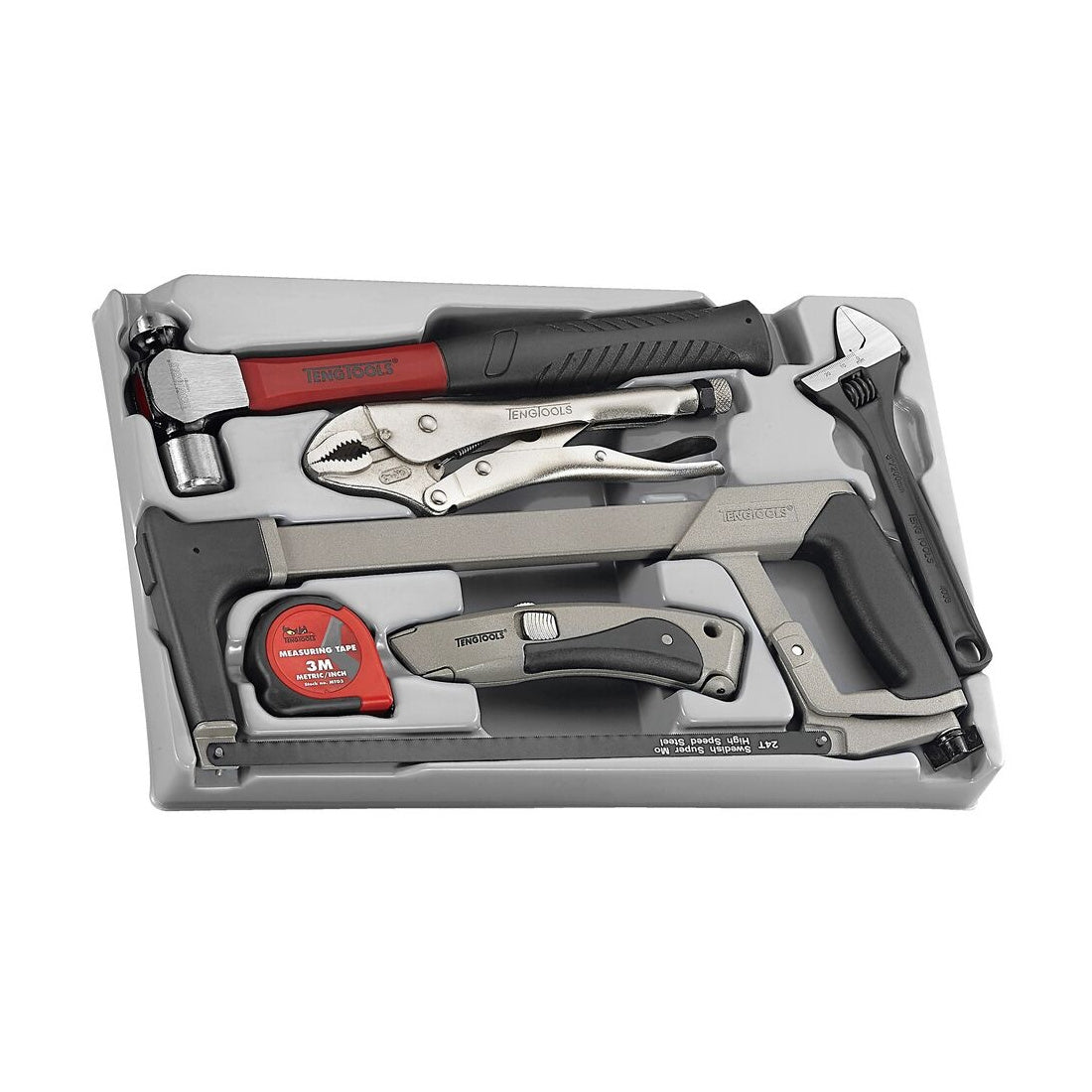 Teng Tools SCPS01 General Tool Set BP TT3 6 Pieces on a white background