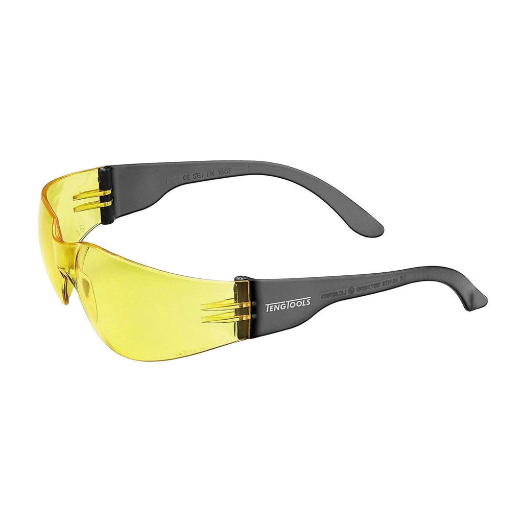 Teng Tools SG960Y Anti Fog, Scratch Resistant Safety Glasses on a white background