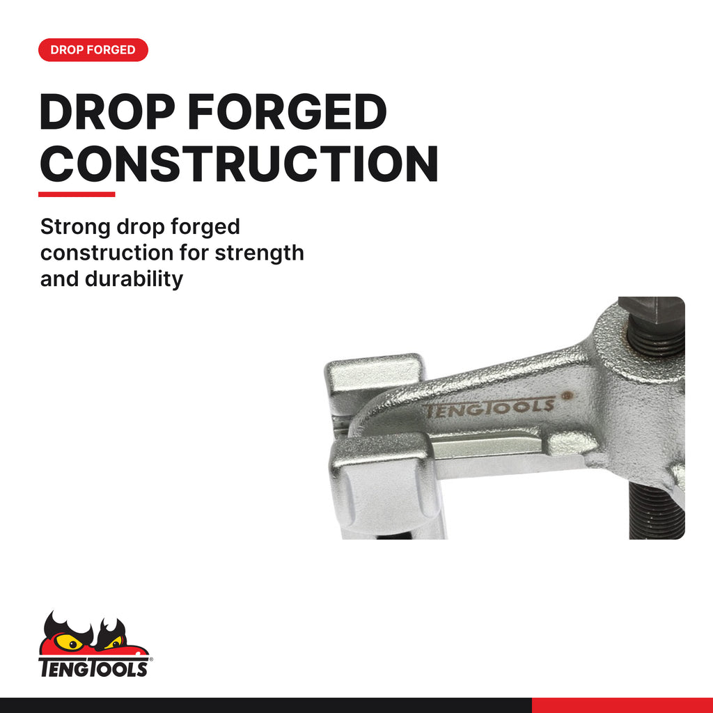Teng Tools SP32615 205mm 3 Arm Internal / External Puller -Gear Removal, strong drop forged construction for strength and