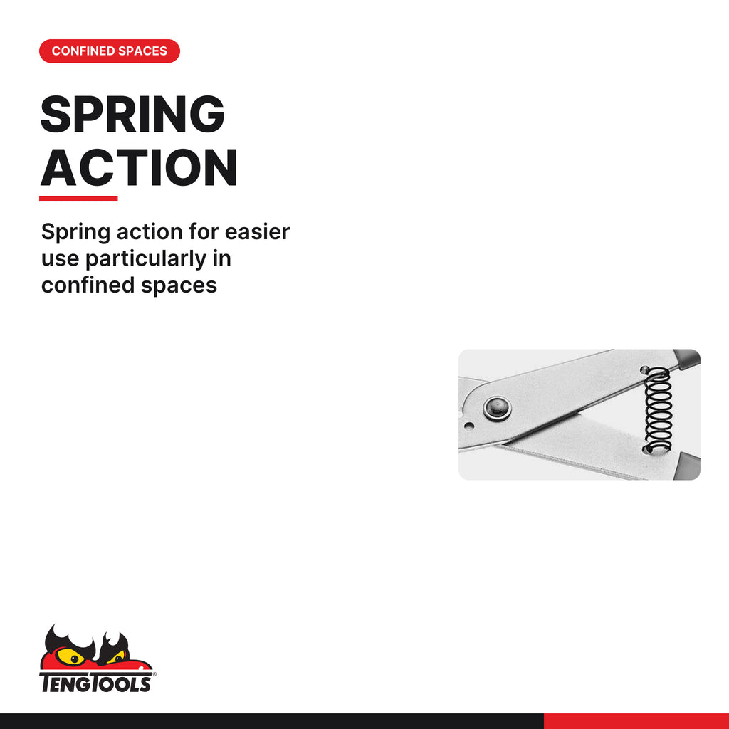 Teng Tools SPBP20 Spark Plug Boot Plier, spring action for easier use particularly in confined spaces