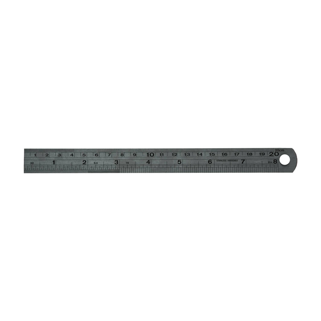 Teng Tools ST200 7.9 Inch Long Precision Classic Stainless Steel Metal on a white background