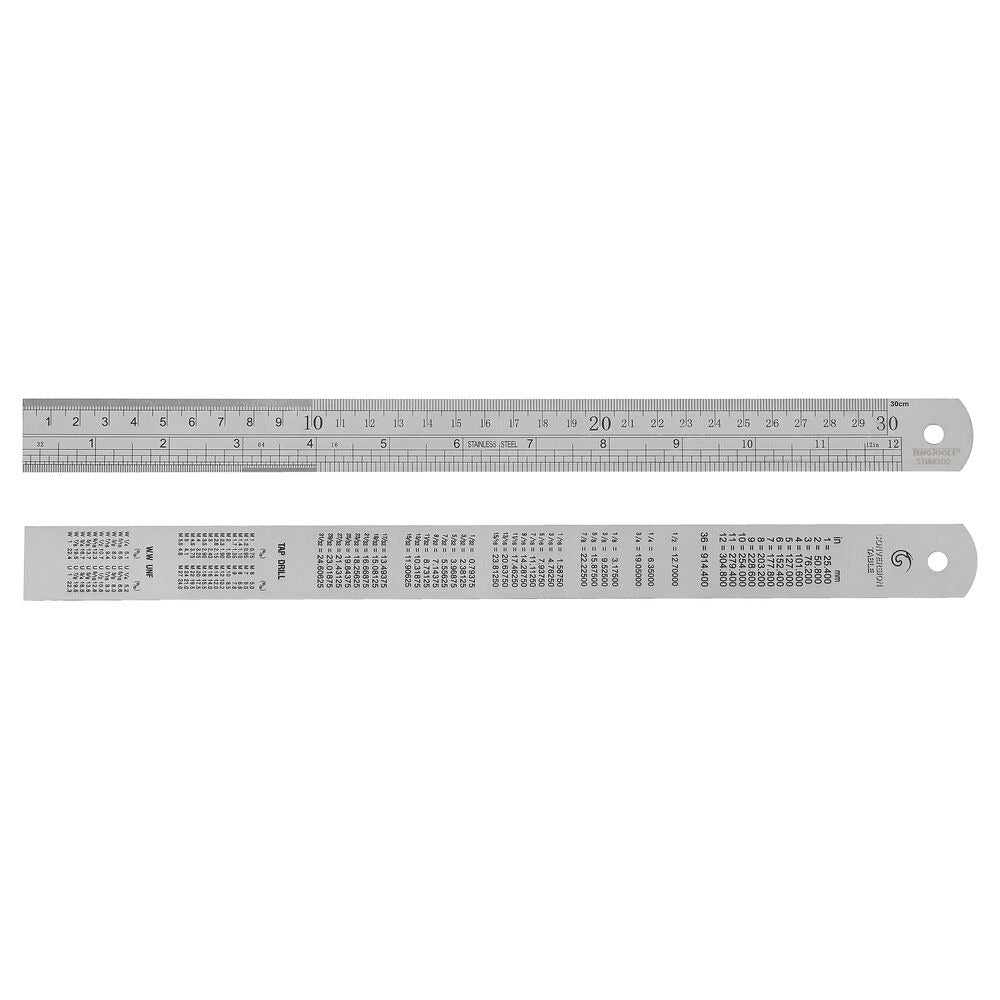Teng Tools Steel Ruler mm/AF 300mm