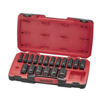 Teng Tools T9222L MECCA PRO 1/2" Deep Impact Socket Set DIN 22 Pieces on a white background
