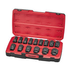 Teng Tools T9417L MECCA PRO 3/4" Deep Impact Socket Set DIN 17 Pieces on a white background