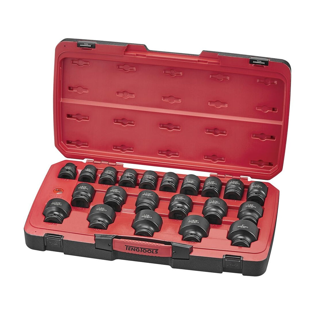 Teng Tools T9423AF MECCA PRO 3/4" Impact Socket Set DIN AF 23 Pieces on a white background