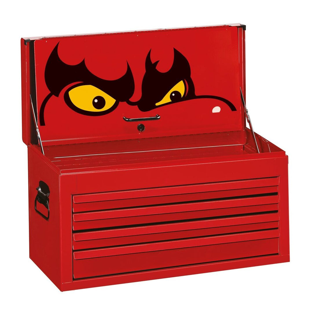 Teng Tools TC704K 27" Classic Tool Chest 4 Drawers Red on a white background