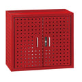 Teng Tools TCB80 Wall-Mount Tool Storage Cabinet With Two Perforated on a white background