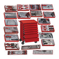 Teng Tools TCW707EV-KIT4 288 piece 26in red roller cabinet tool kit, on a white background