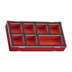 Teng Tools TEA01 7 Compartment Foam Tray for Small Drawer Organizer on a white background
