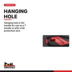 Teng Tools TEAMD04TXN Screwdriver Set TX FOAM1 4 Pieces, hanging hole in the handle for use as a t handle or with a fall prot