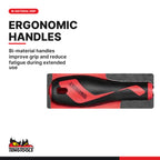 Teng Tools TEASR04A Trim & panel fastener clip removal set FOAM1 4 pcs, bi-material handles improve grip and reduce fatigue d