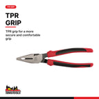 Teng Tools TED441-T Plier Set TPR Grip FOAM2 5 Pieces, tpr grip for a more secure and comfortable grip