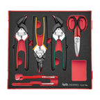Teng Tools TEDCT06 Industrial cutting tool set FOAM2 6 pieces on a white background