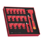 Teng Tools TEDV3818 3/8" Insulated Socket Set FOAM2 18 Pieces on a white background
