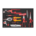 Teng Tools TEFMBP7E General Tool Set E FOAM3 7 Pieces on a white background