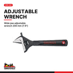 Teng Tools TEFX06E General Tool Set E FOAM3 6 Pieces, wide jaw adjustable wrench 200 mm (7.9")