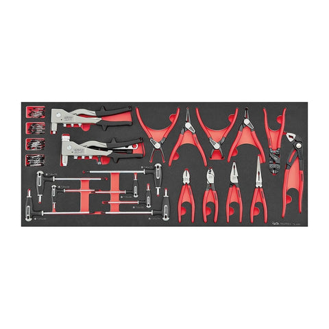 Jeu d'outils général FOAM6X6 99 pièces