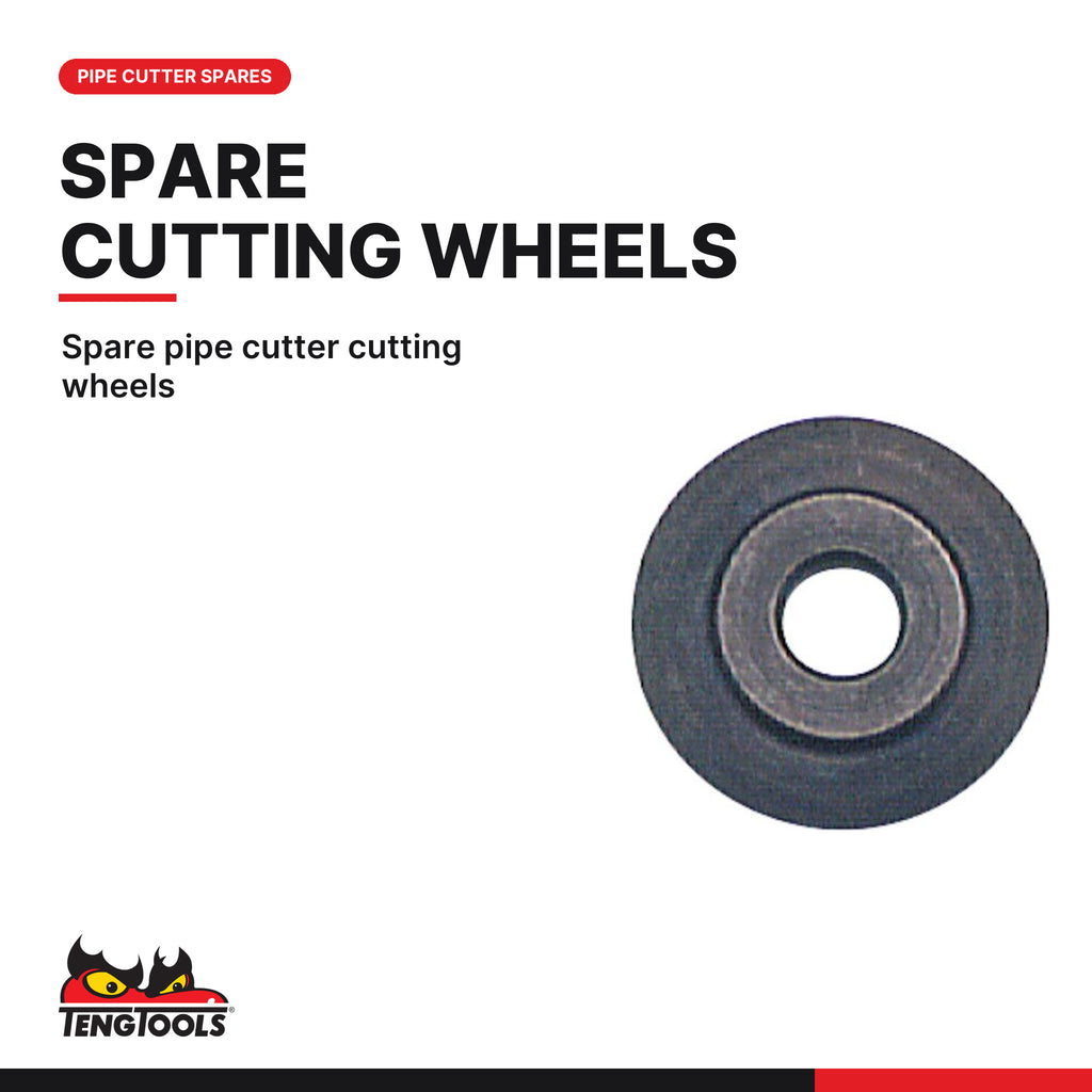Teng Tools TF76RK Replacement Blades Rotating Pipe Cutter TF76 5 Pieces, spare pipe cutter cutting wheels