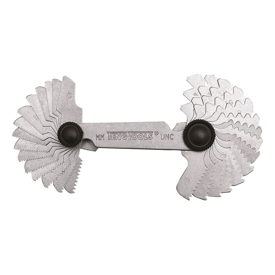 Teng Tools TGMMUNC Thread Gauge MM/UNC 0.25-6.0mm on a white background