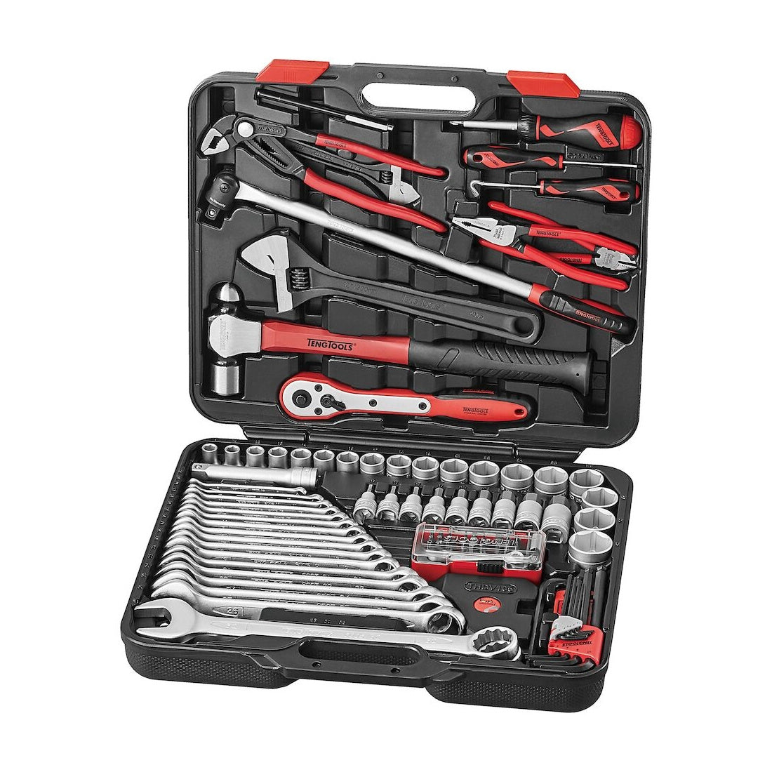 Teng Tools THDV105 1/2" Socket & Tool Set HDV 105 Pieces on a white background