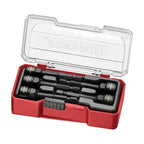 Teng Tools TJEP05 1/4″ Hex bolt and nut extractor set Cr-Mo 8-13 mm 5 on a white background