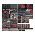 Teng Tools TKS531133F-TOOLS 1133 piece tool set in 33 EVA foam inserts, on a white background