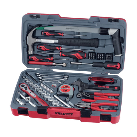 79 Piece 3/8 Inch Drive 6 Point Metric Regular/Shallow Socket & Tool Set