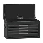 Teng Tools TST26B4P 26 PRO35™ Tool Chest 4 Drawers Black With Custom on a white background