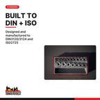 Teng Tools TT1217 1/2" Socket Set 12 pt TT1 17 Pieces, designed and manufactured to din3120/3124 and iso2725