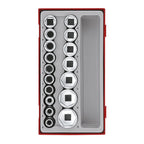 Teng Tools TT1217-6 1/2" Socket Set 6 pt TT1 17 Pieces on a white background